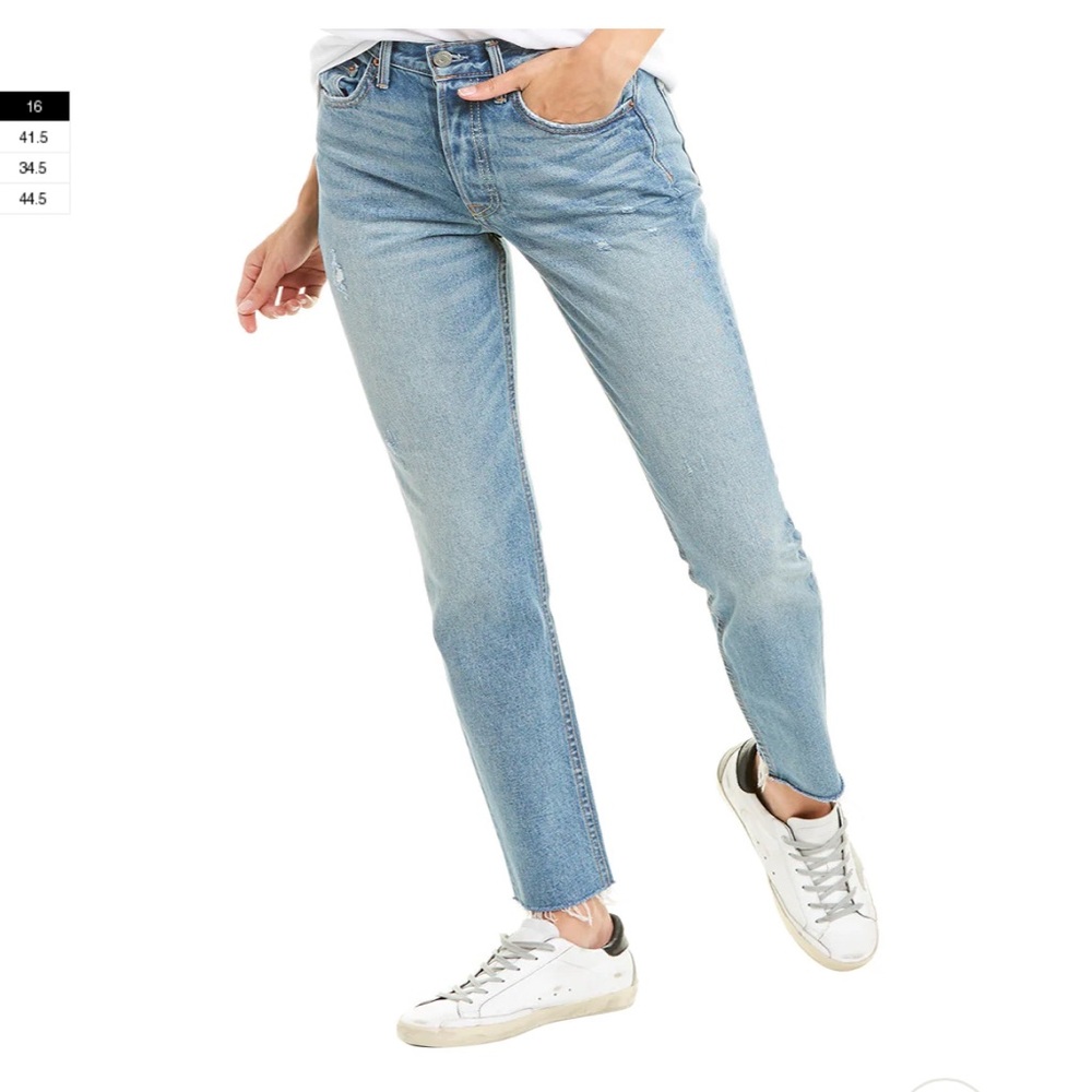 GRLFRND Karolina Jeans Last Dance High Rise Button Fly Size 32